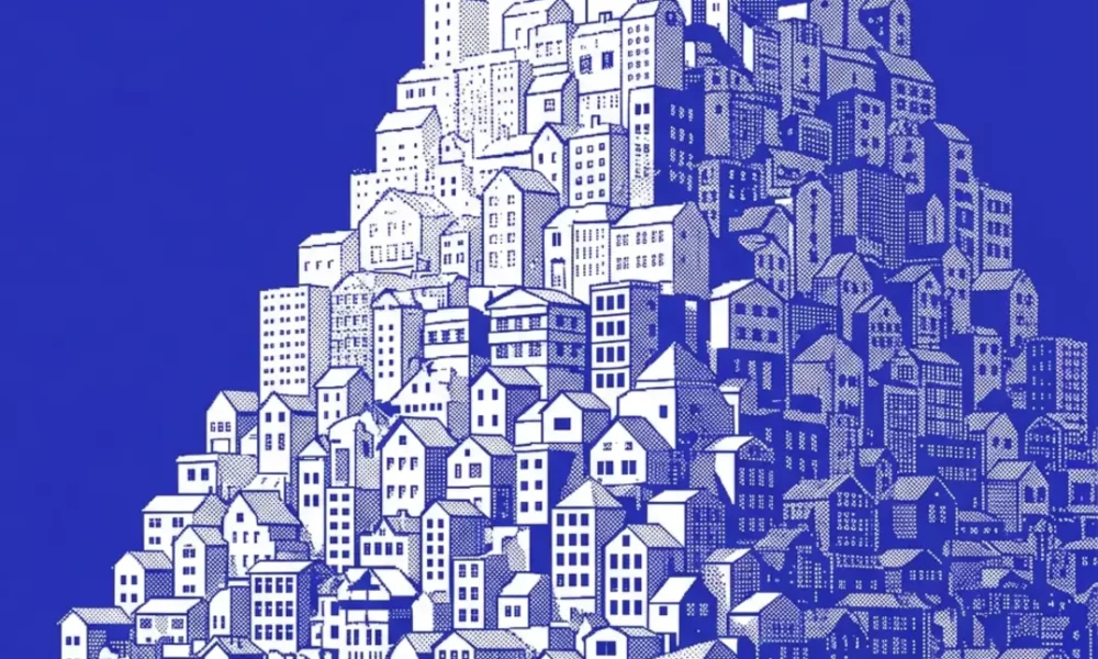 Global map highlighting the largest short-term rental companies by market presence and scale.